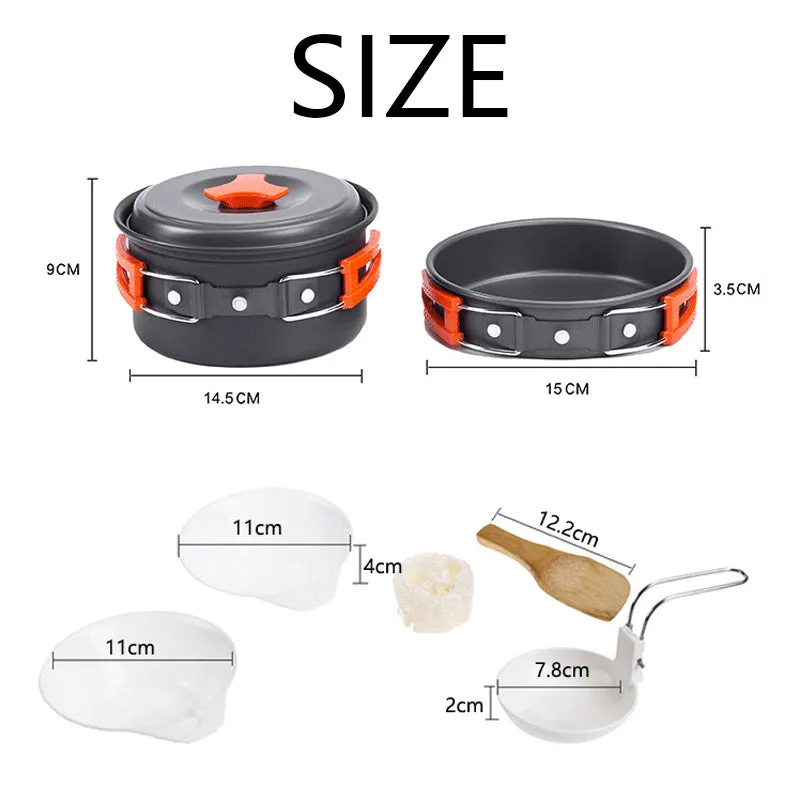 🔥 Sale Price 43.9$ - Multi-functional Portable Camping Utensil Set