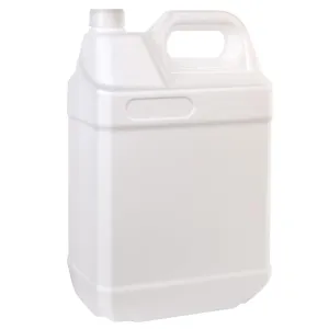 1 Pack 2.5 Gallon Clear Plastic Jugs with Lids, Water Jug Storage Containers with Ergonomic Handle, HDPE Containers for Water, Sauces, Beverage, Soaps, Liquids