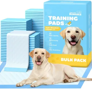 100-Pack X-Large Puppy Pads - 34'' x 28'' Pee Pads for Dogs Potty Training with Leak-Proof Quick-Dry Design, 6-Layer Dog Pads Extra Large, Blue