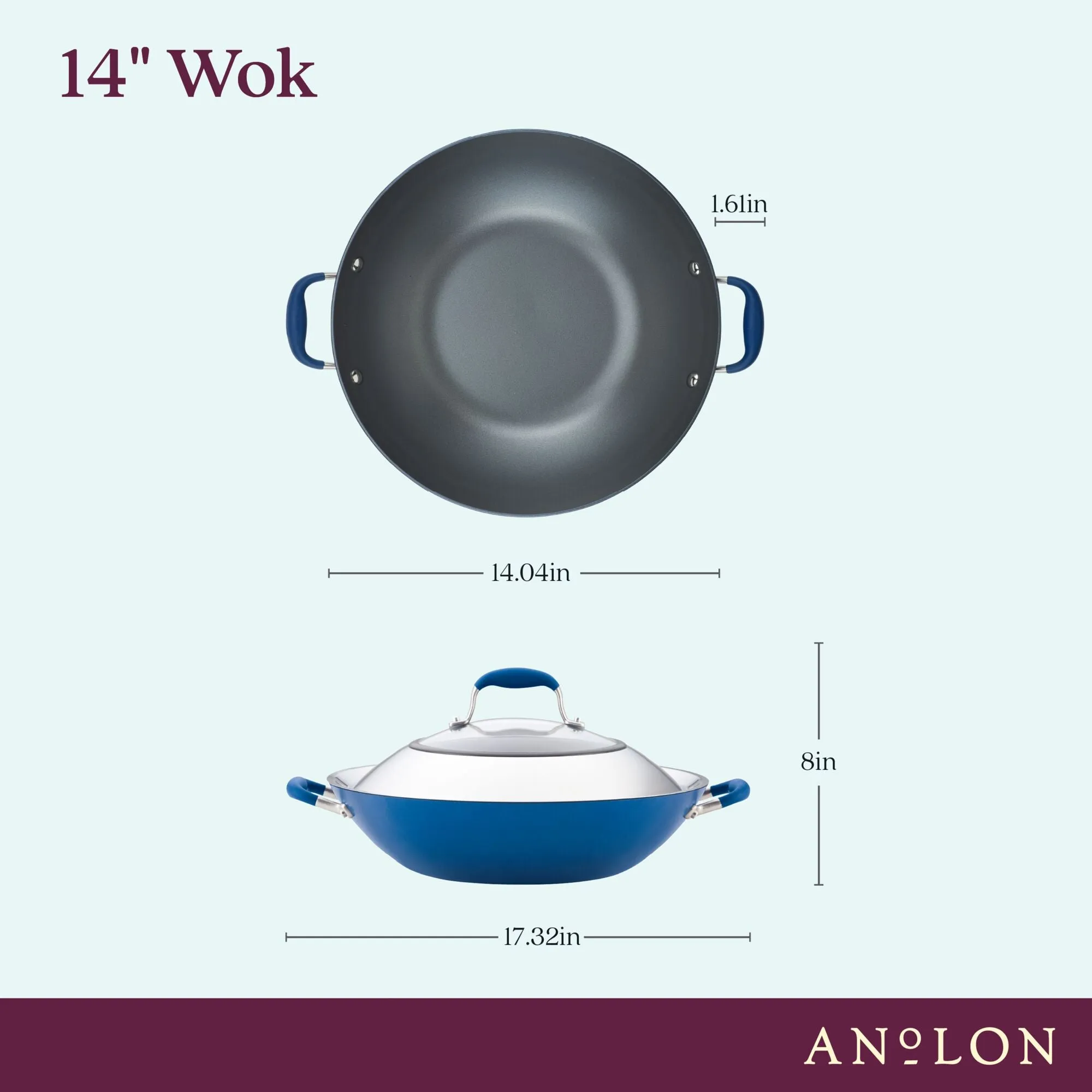 14-Inch Wok with Side Handles