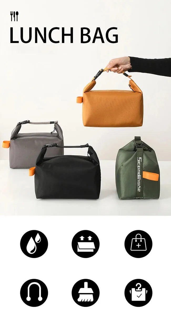 1PC Camping Insulated Lunch Pack Insulated Bento Bag