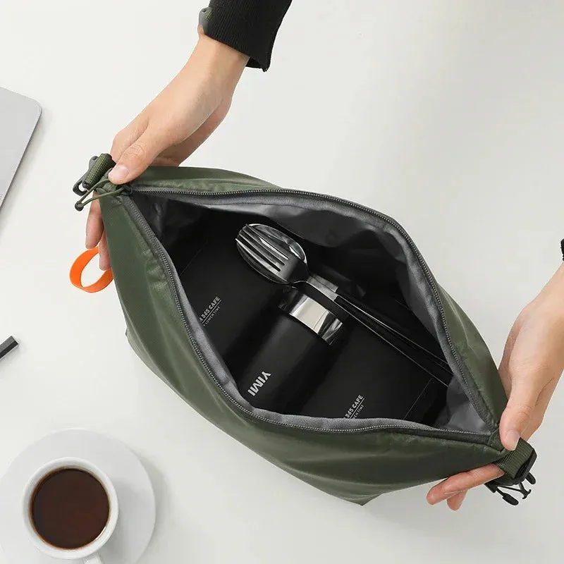 1PC Camping Insulated Lunch Pack Insulated Bento Bag