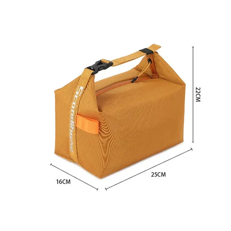 1PC Camping Insulated Lunch Pack Insulated Bento Bag