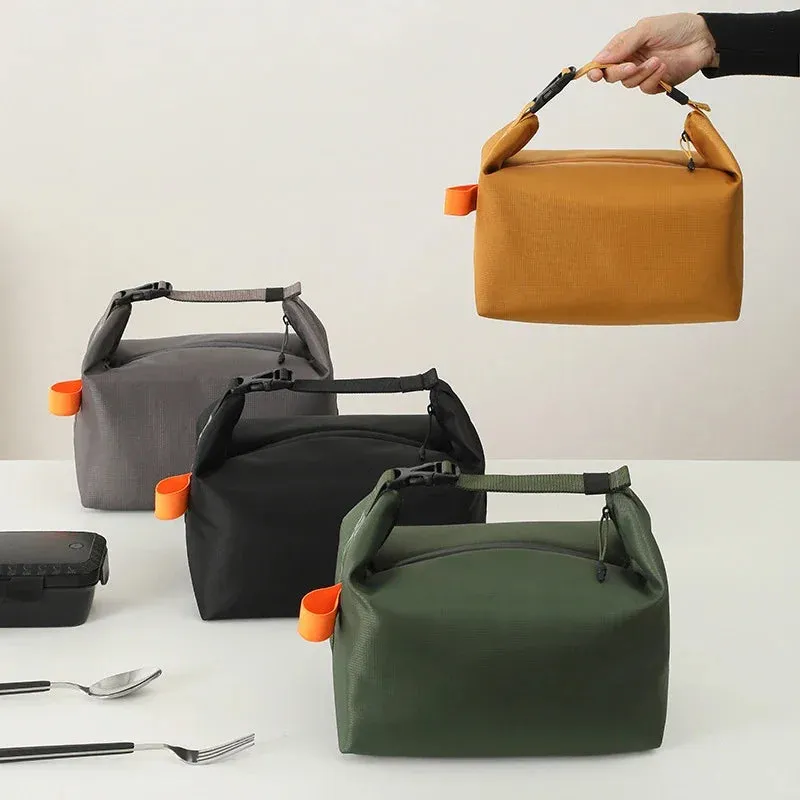 1PC Camping Insulated Lunch Pack Insulated Bento Bag