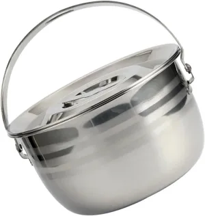 1pc High Capacity Non Stick Stew Pot Cookware for Home Camping Even Heating Wear Resistant Design for Cooking Bbq Outdoor Use