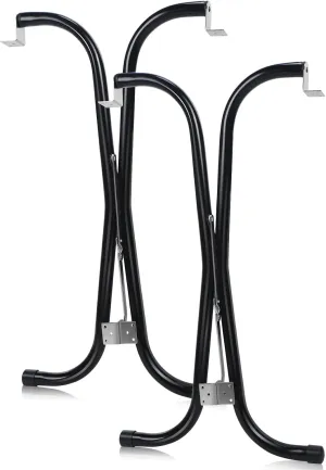 2 Pcs Rv Folding Table Leg 27.5" Black Foldable Table Legs for RV's and Cargo Trailers