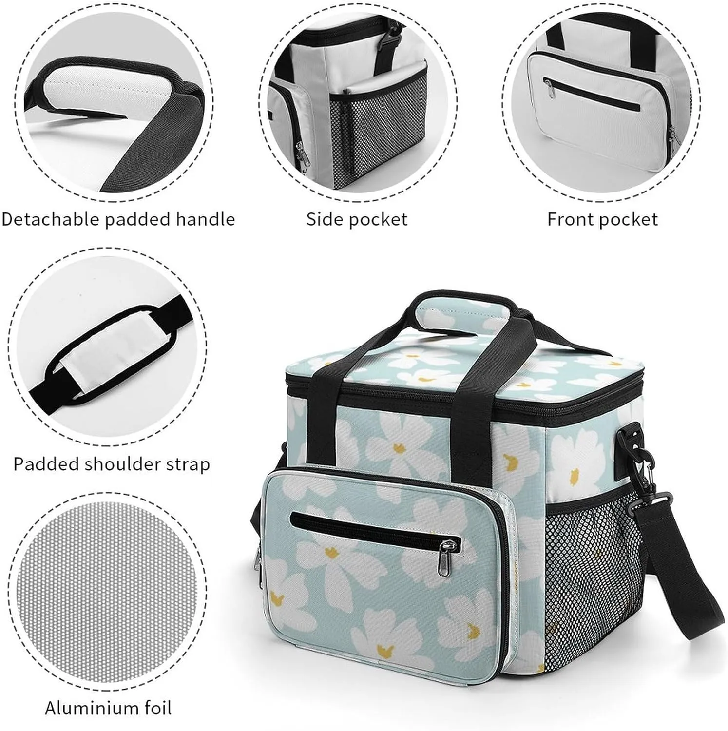 22.5L Insulated Camping Coolers Bag Large Leakproof Ice Chest for Beach Travel Picnic