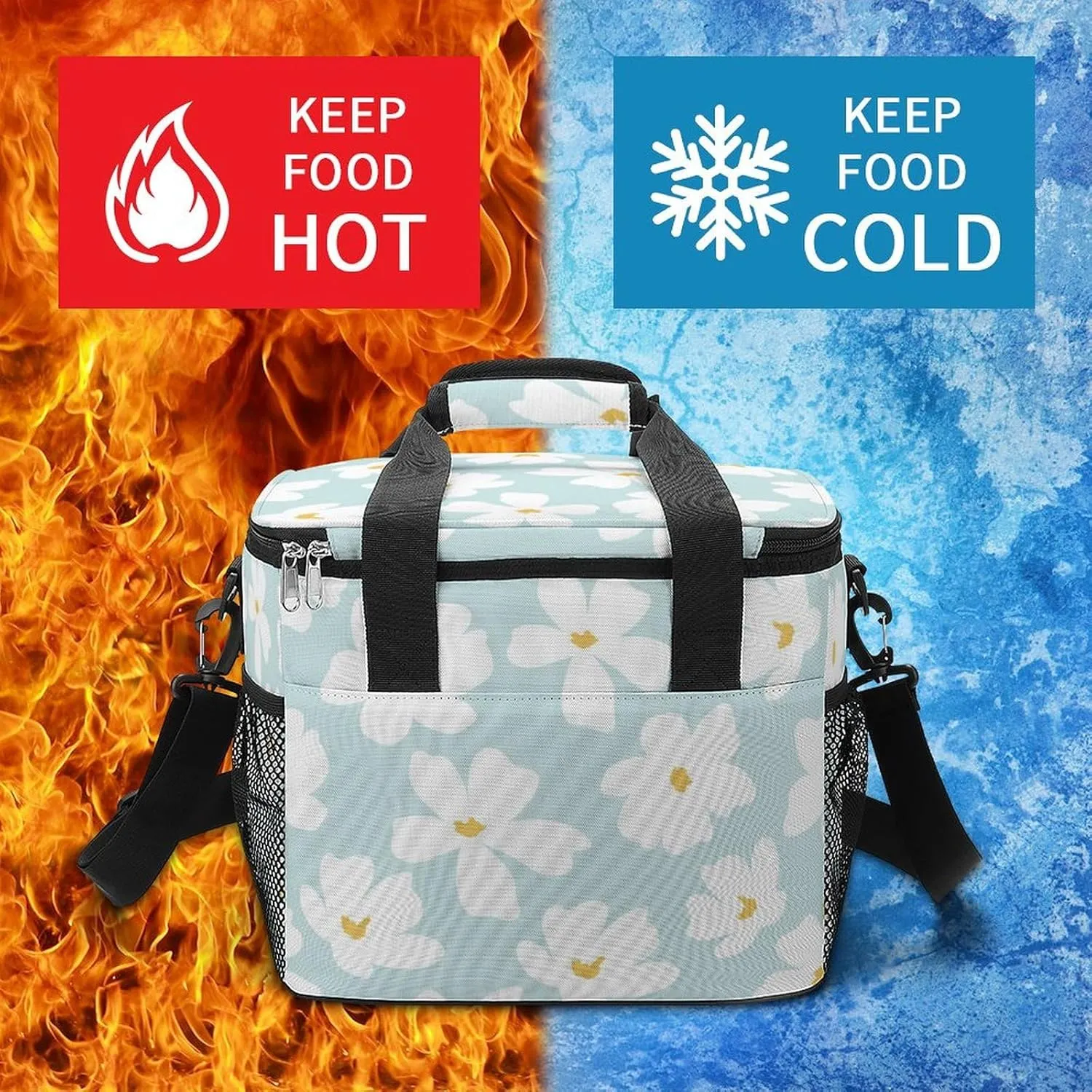 22.5L Insulated Camping Coolers Bag Large Leakproof Ice Chest for Beach Travel Picnic