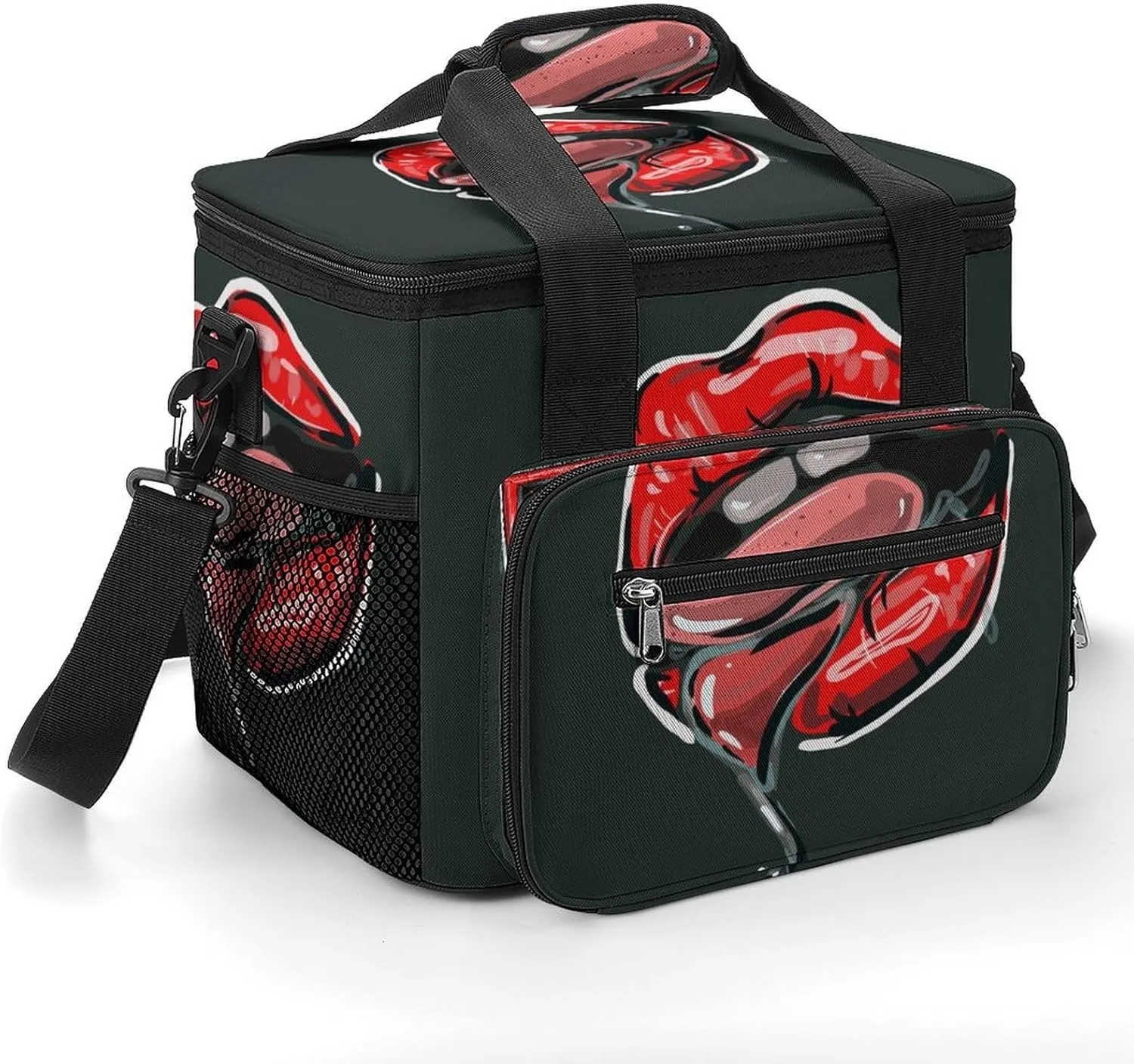 22.5L Waterproof Soft Cooler BagInsulated Lunch Box for Camping Fishing Beach Road Trips