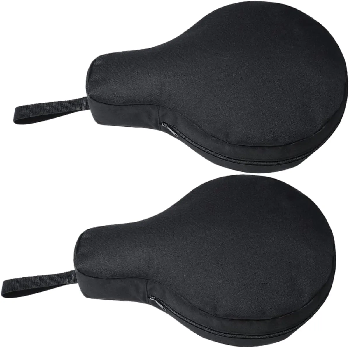2Pcs Heavy Duty Cast Iron Skillet Storage Bag Portable Camping Cookware Organizer for Frying Pans Utensils and Cooking Tools Creative Design for Outdoor Use