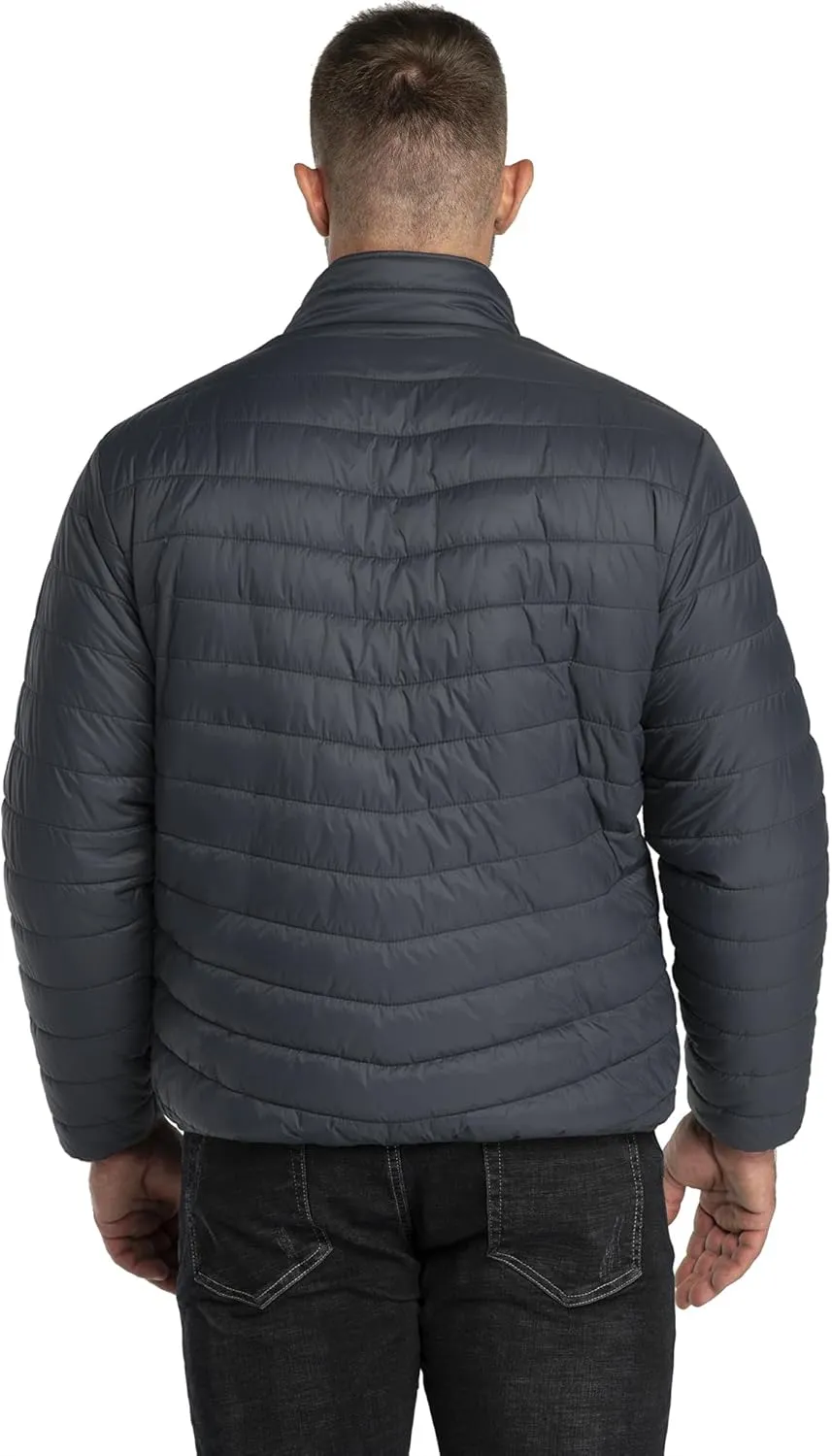 33,000ft Men's Puffer Jacket Lightweight Packable Winter Jacket