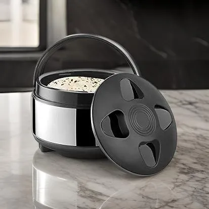 3536 Stainless Steel Casserole With Cover And Handle - 2500 ml