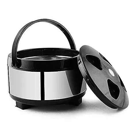 3536 Stainless Steel Casserole With Cover And Handle - 2500 ml