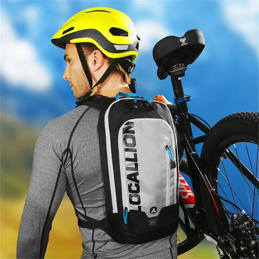 8L Water-resistant MTB Cycling Backpack with 2L Hydration Pack