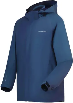 Acme Projects Rain Jacket 100% Waterproof, Breathable, Seam Sealed, 10000mm/3000gm, YKK Zippers