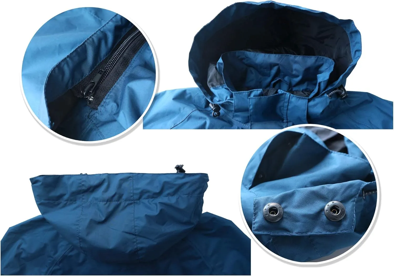 Acme Projects Rain Jacket 100% Waterproof, Breathable, Seam Sealed, 10000mm/3000gm, YKK Zippers
