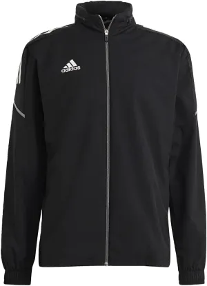 Adidas Men's Condivo 21 Allweather Jacket, Black/White