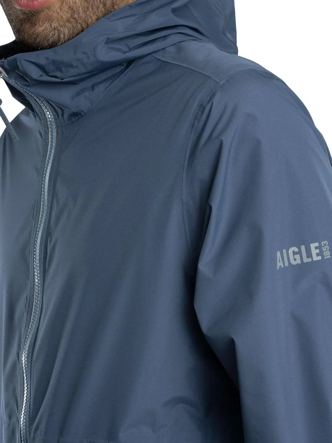 Aigle Men's Rainpack 70 - Packable Jacket, Marais