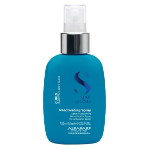 Alfaparf Milano Semi Di Lino Reactivating Curl Spray - Curl Activator, Detangling & Thermal Protection for Restored Shine - Lightweight, Hydrating Product (4.23 fl oz)