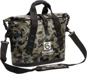 ALLCAMP OUTDOOR GEAR Hopper Portable Cooler Bag 25L with 5 ice Pack Boxes(camo Grey)