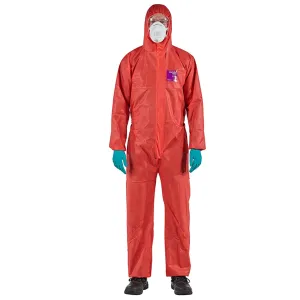 Alpha-tec 1500 Disposable Coverall Type 5/6 - Red