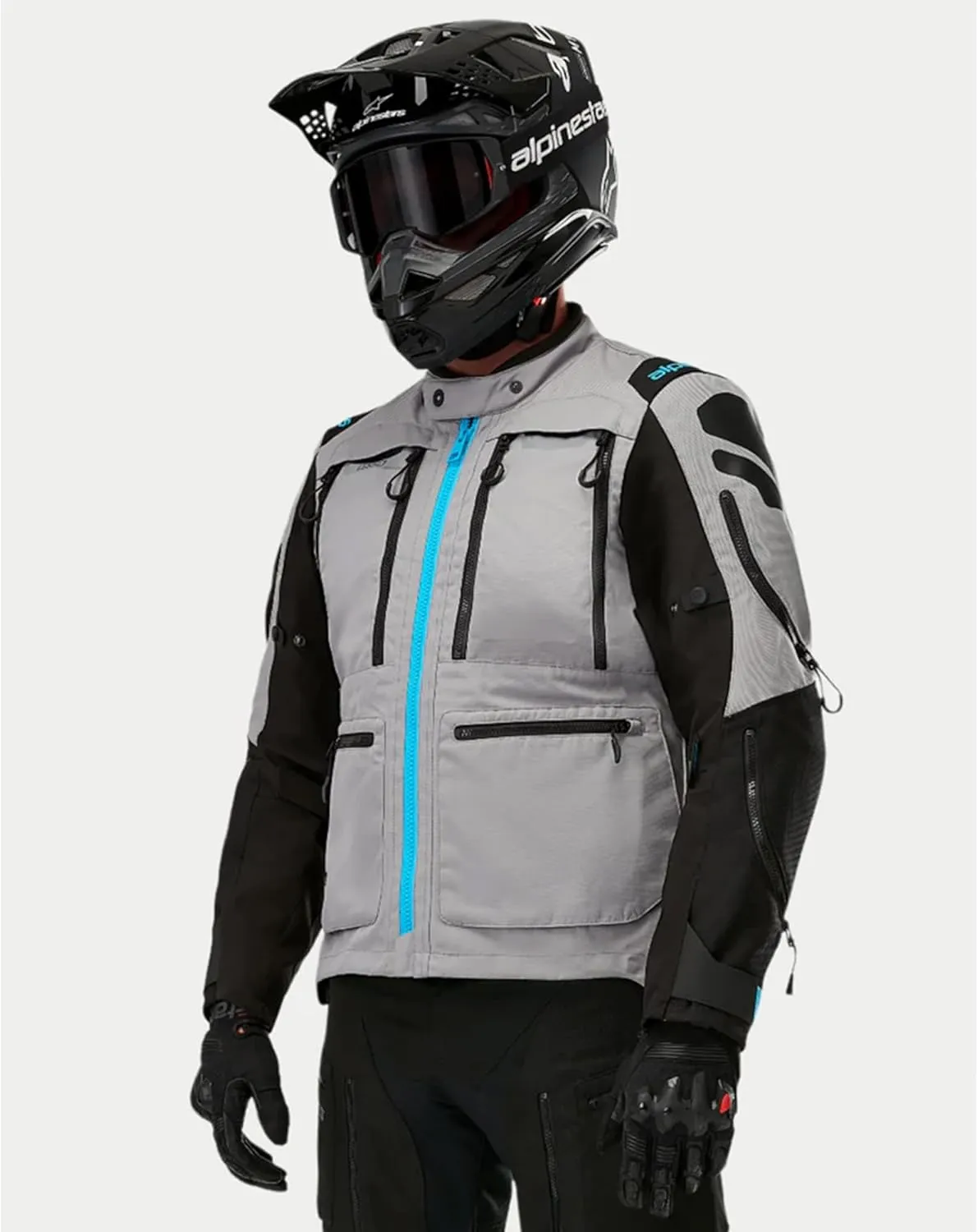 Alpinestars Ardent 3-in-1 Adventure Touring Jacket, Modular Design for All Conditions, Waterproof & Breathable Layers