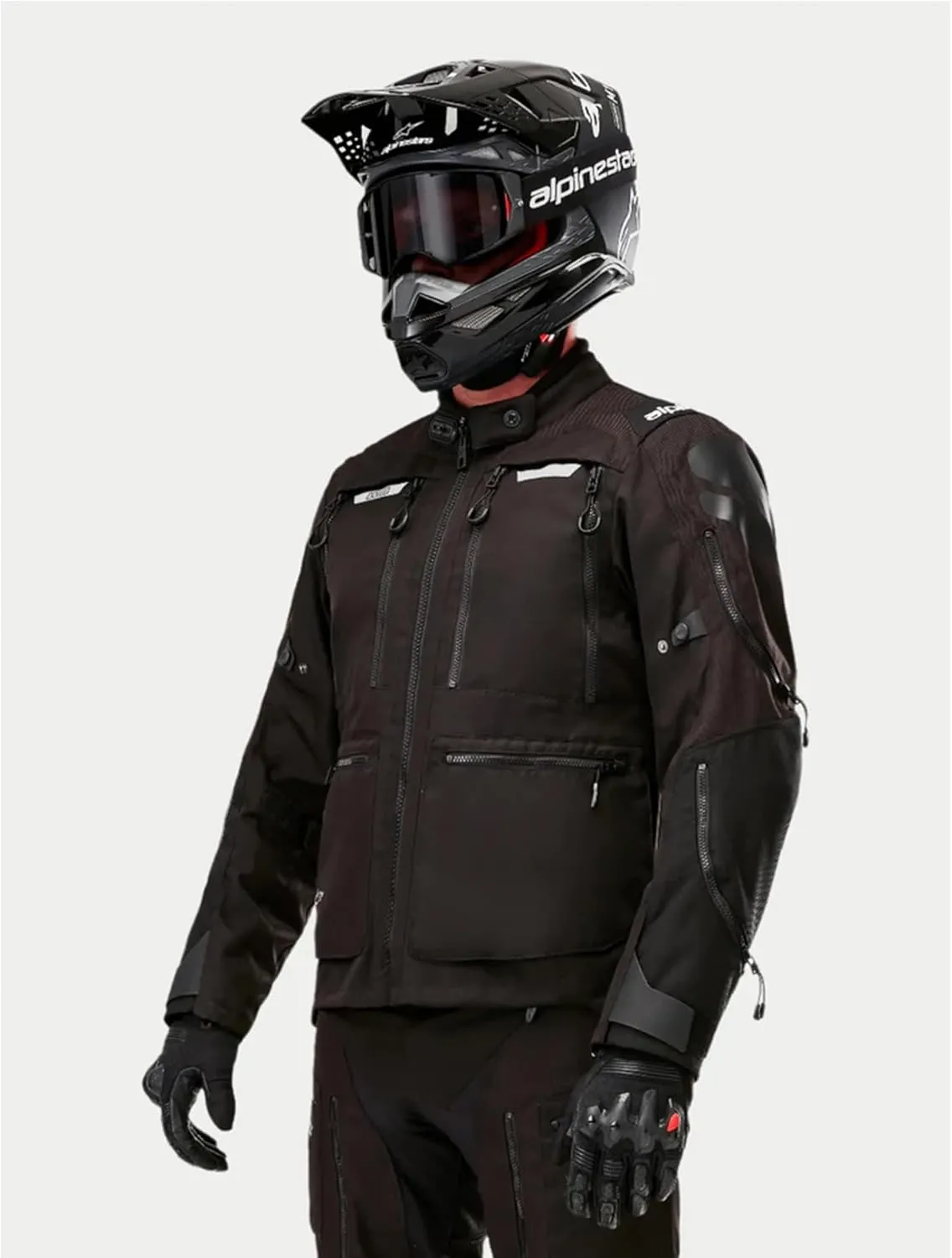 Alpinestars Ardent 3-in-1 Adventure Touring Jacket, Modular Design for All Conditions, Waterproof & Breathable Layers