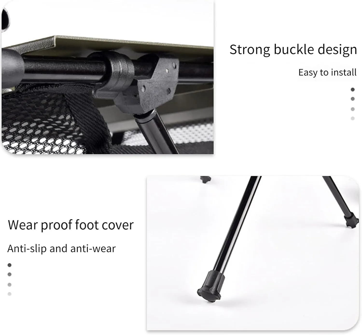 Aluminum Alloy Folding Table Barbecue Camping Table, 20kg Load Capacity IGT Table Portable Multifunction Portable Picnic BBQ Table, Camping Table Hiking Roll-Desk with Storage Bag