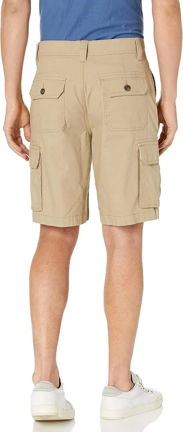 Amazon Essentials Men's 10” Lightweight Ripstop Stretch Cargo Short
