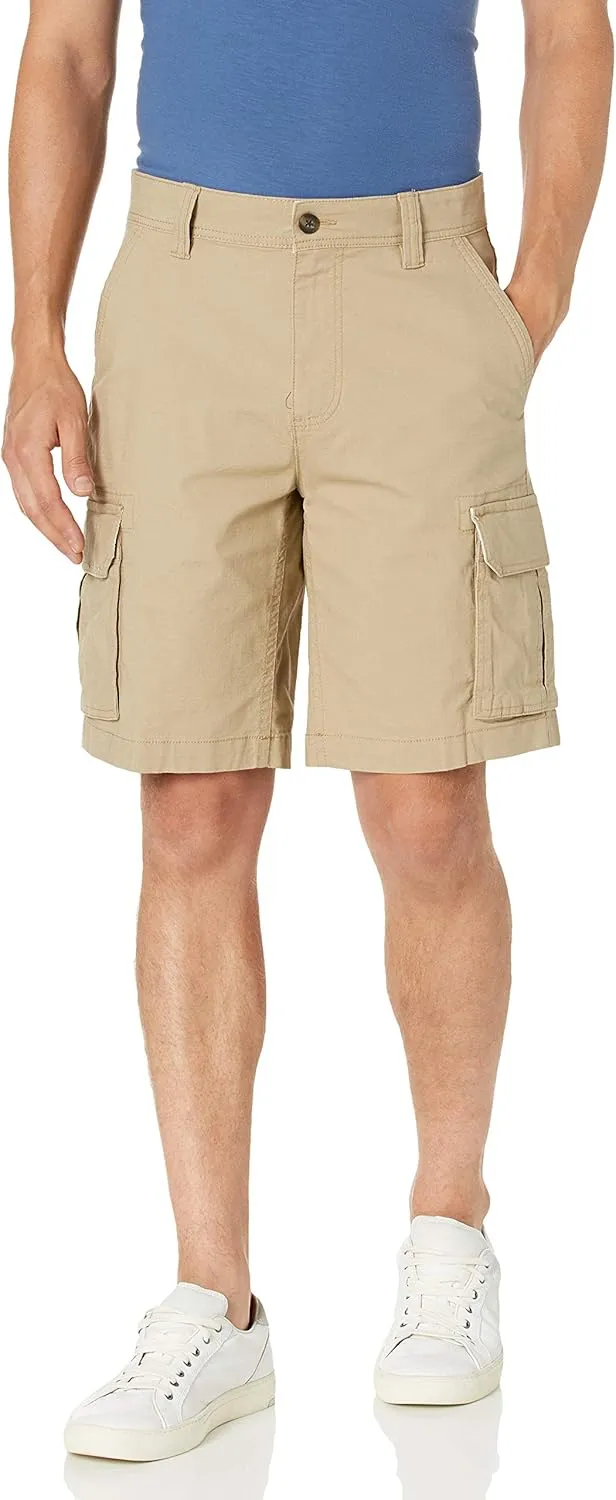 Amazon Essentials Men's 10” Lightweight Ripstop Stretch Cargo Short