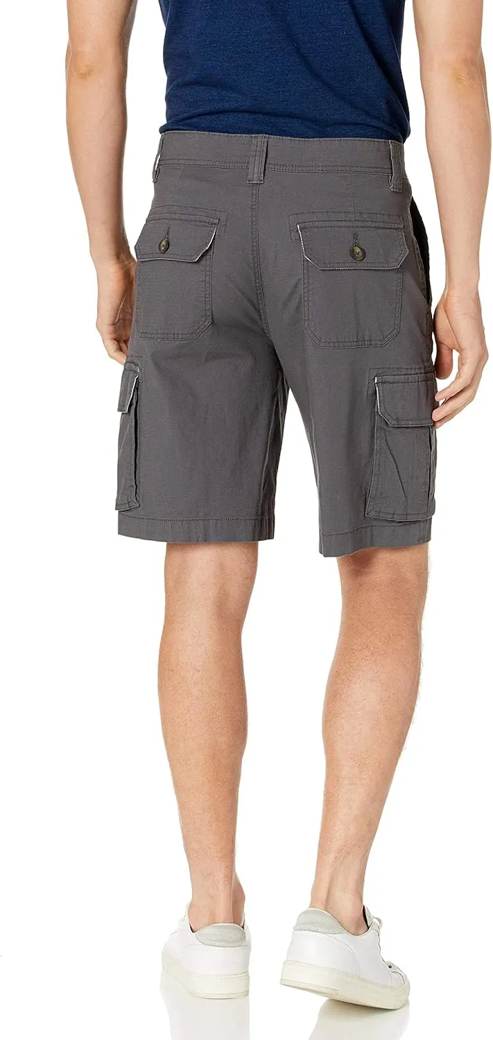 Amazon Essentials Men's 10” Lightweight Ripstop Stretch Cargo Short