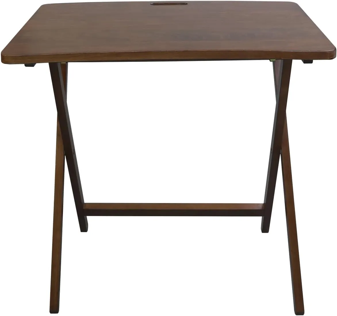 American Trails Arizona Folding Table with Solid American Hardwood - Walnut