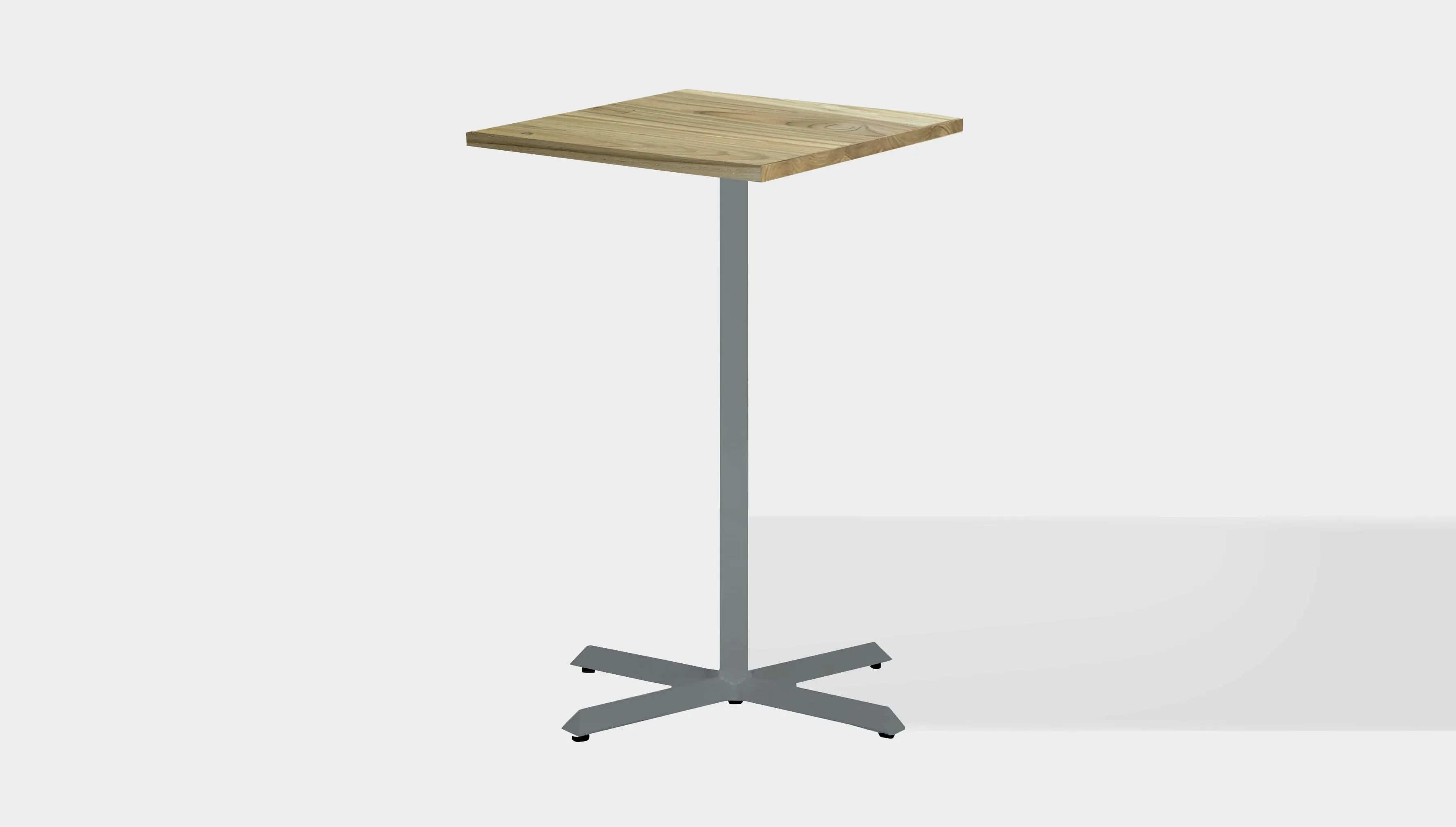 Andi Pedestal Cafe & Bar Table Square (2 Heights)