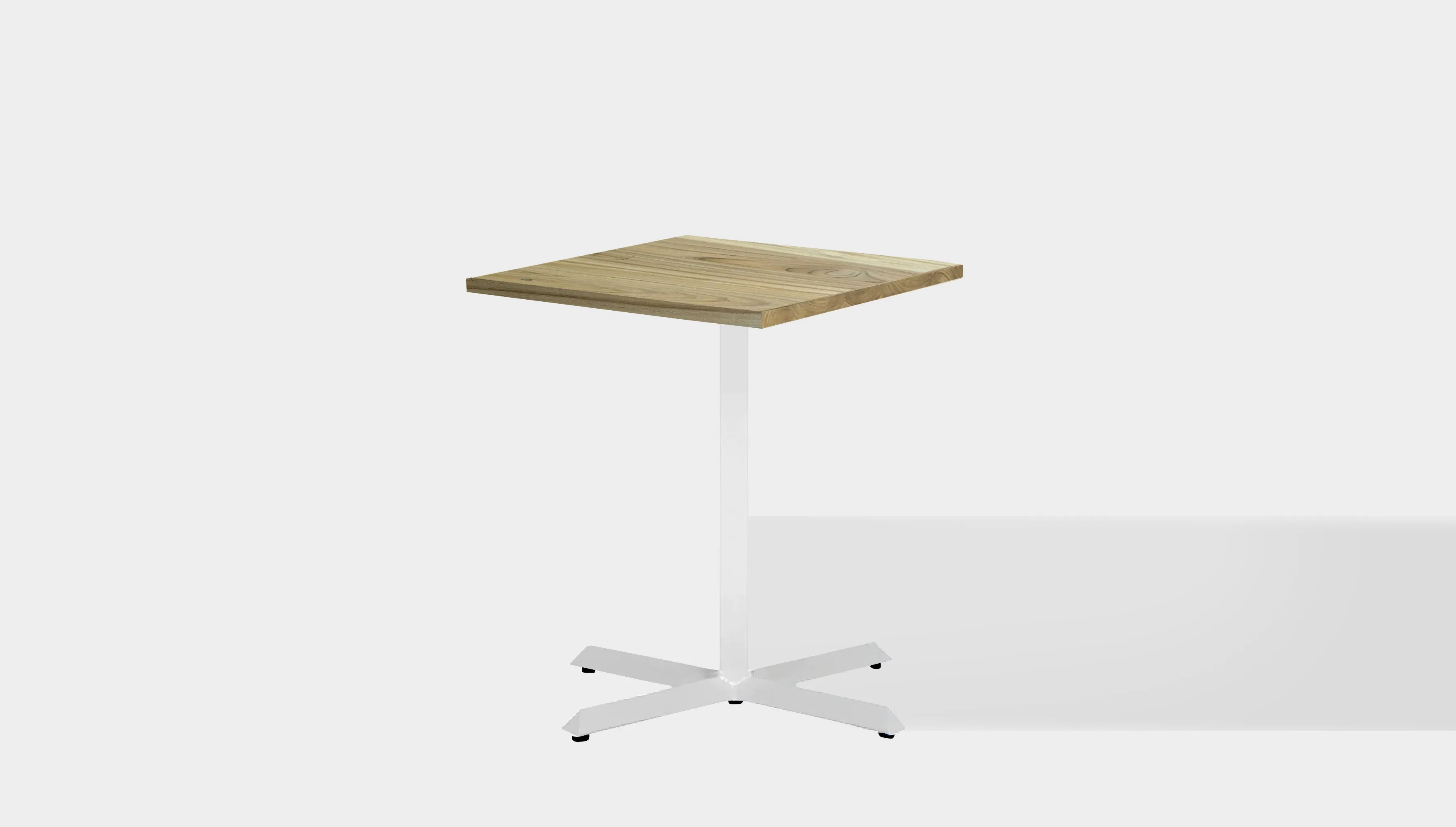 Andi Pedestal Cafe & Bar Table Square (2 Heights)