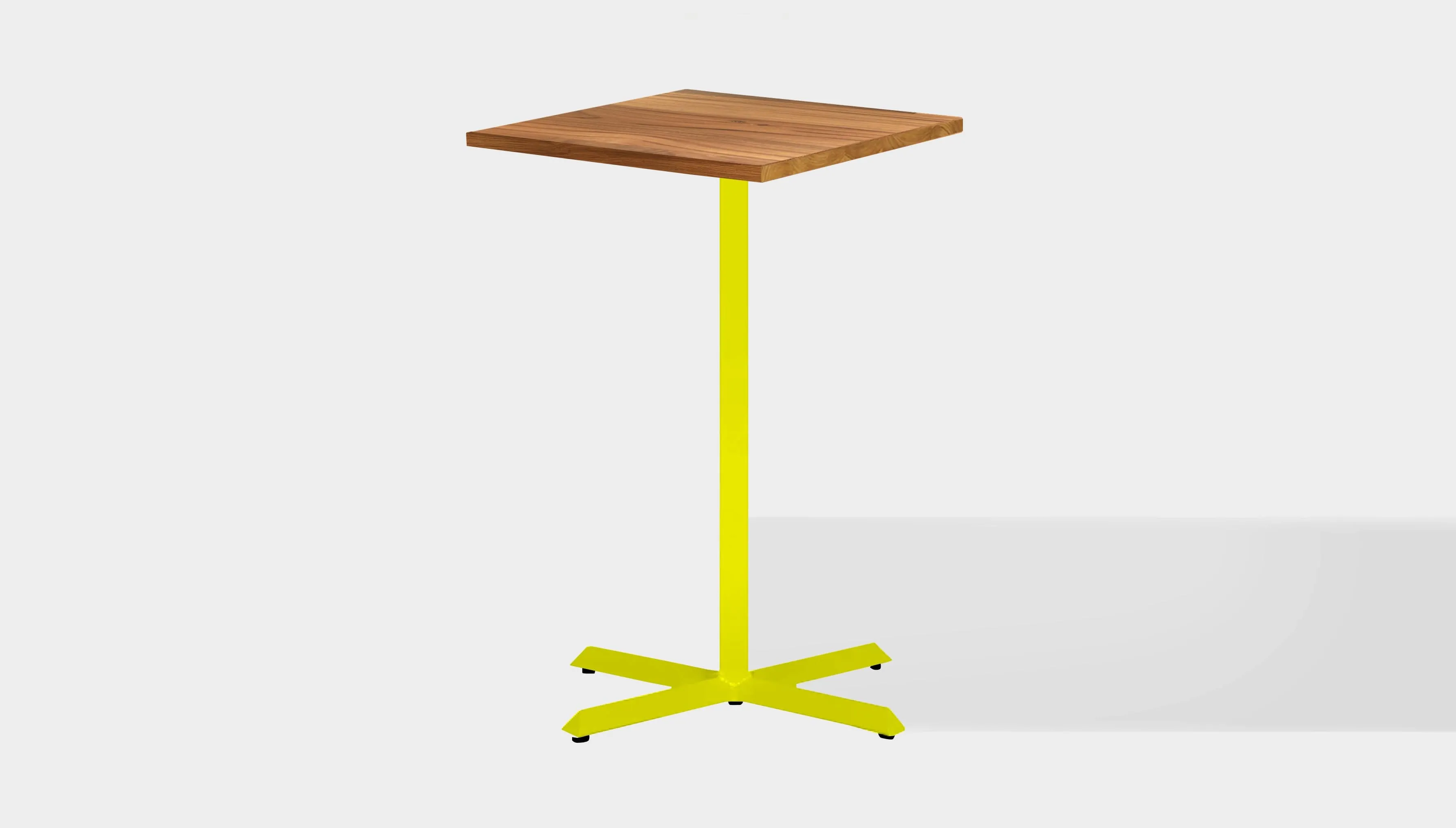 Andi Pedestal Cafe & Bar Table Square (2 Heights)
