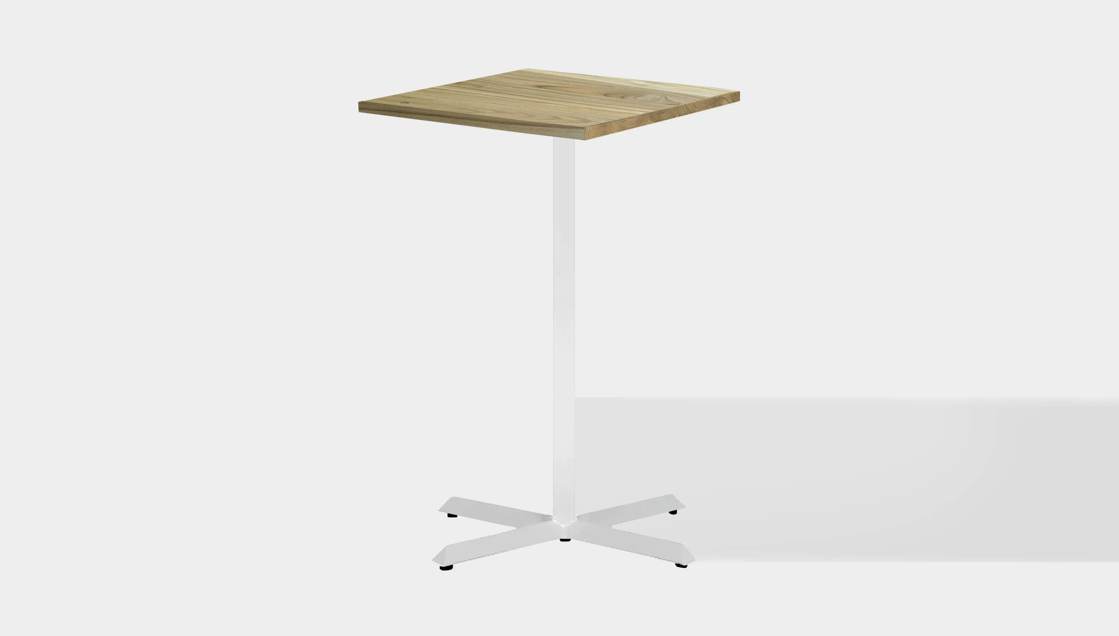 Andi Pedestal Cafe & Bar Table Square (2 Heights)