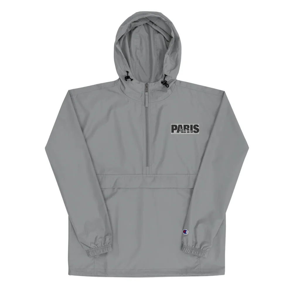 Anthony Paris - Luxury Casual Embroidered Champion Packable Jacket - 4 Colors