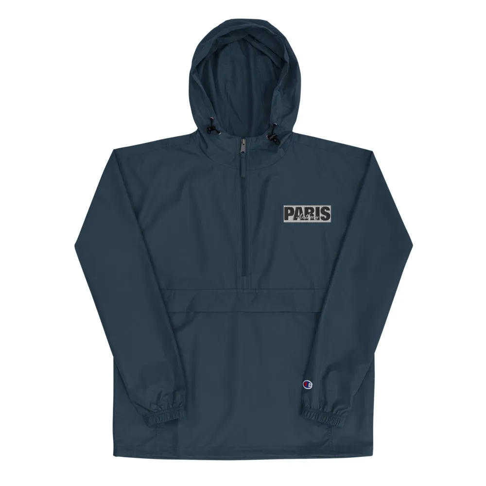 Anthony Paris - Luxury Casual Embroidered Champion Packable Jacket - 4 Colors
