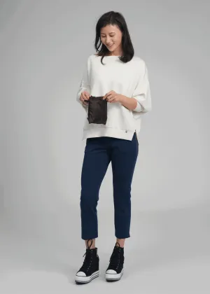 Antiviral Glazed Packable zip-up