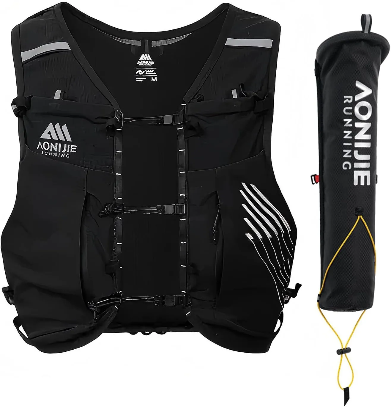 AONIJIE Running Hydration Vest Backpack 10L Bag Lightweight Vest for Trail Running Race Marathon Hiking Cycling
