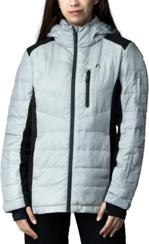Apricoat EcoDown Jacket - Packable Lightweight Water-Resistant Hooded Puffer Jacket - Windproof Winter Coat with Insulation