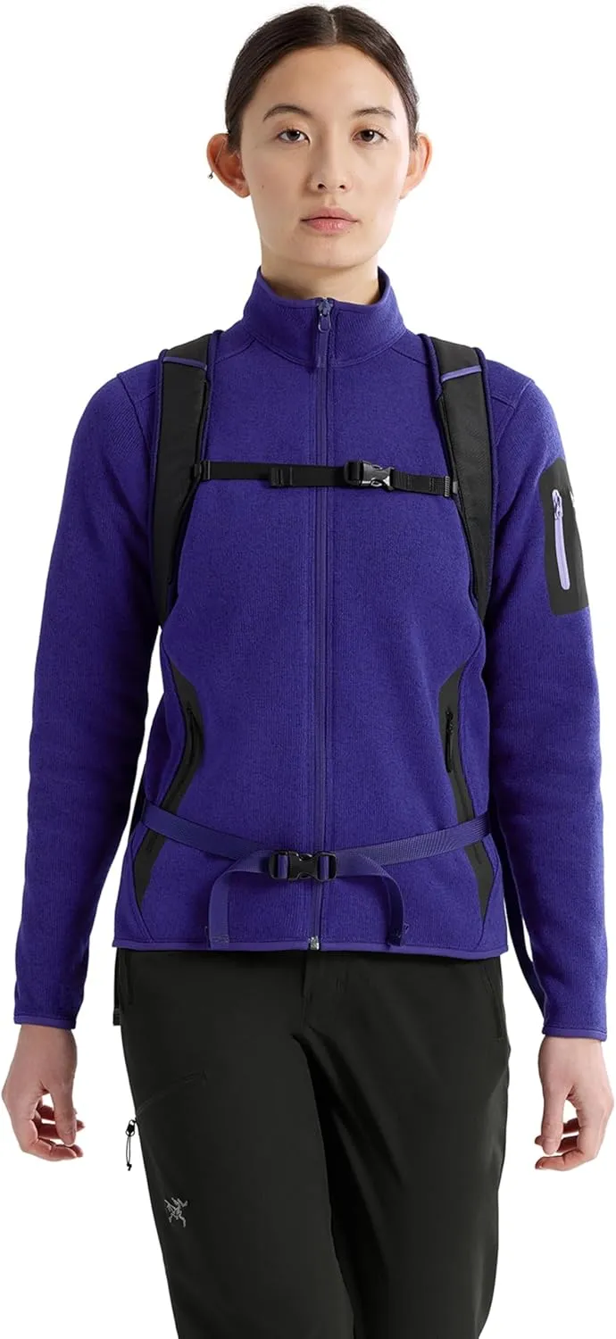 Arc'teryx Mantis 16 Backpack | Sleek Compact 16L Daypack | Black/Soulsonic, One Size