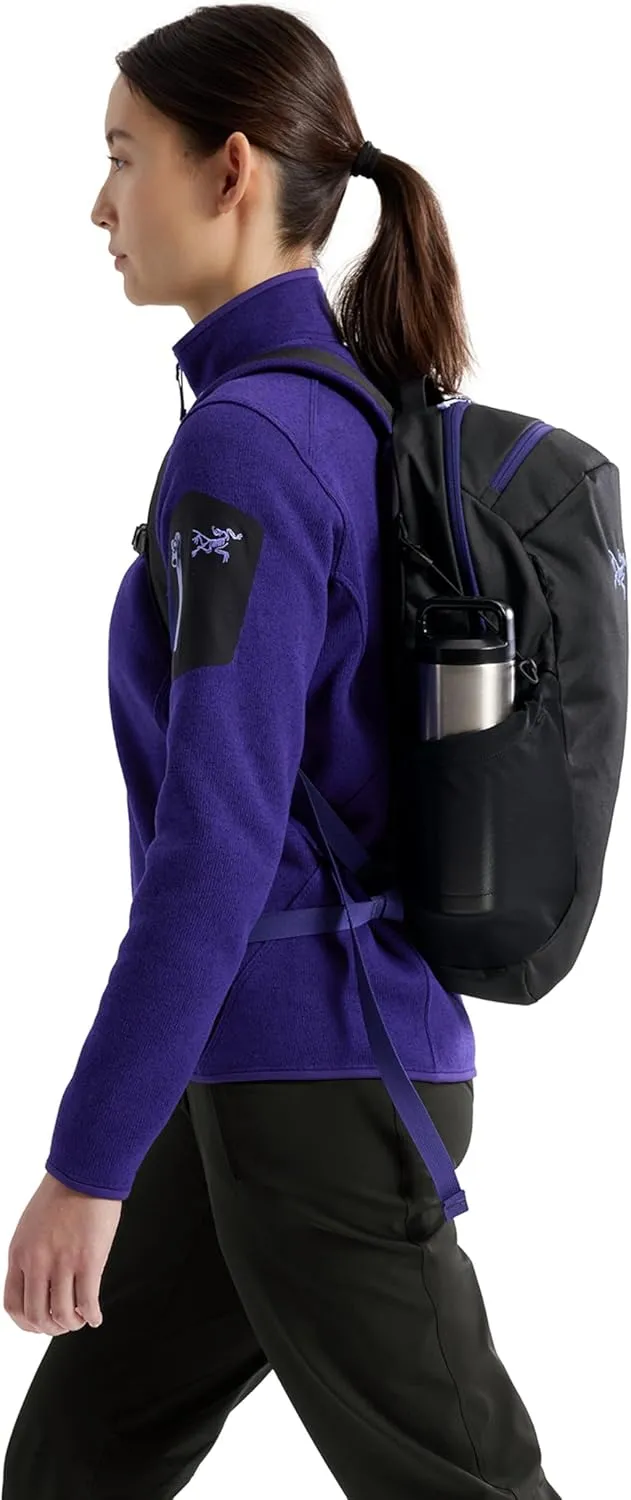 Arc'teryx Mantis 16 Backpack | Sleek Compact 16L Daypack | Black/Soulsonic, One Size