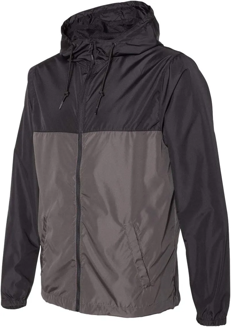 Ashen Fane Men's Water-Resistant Lightweight Windbreaker Jacket