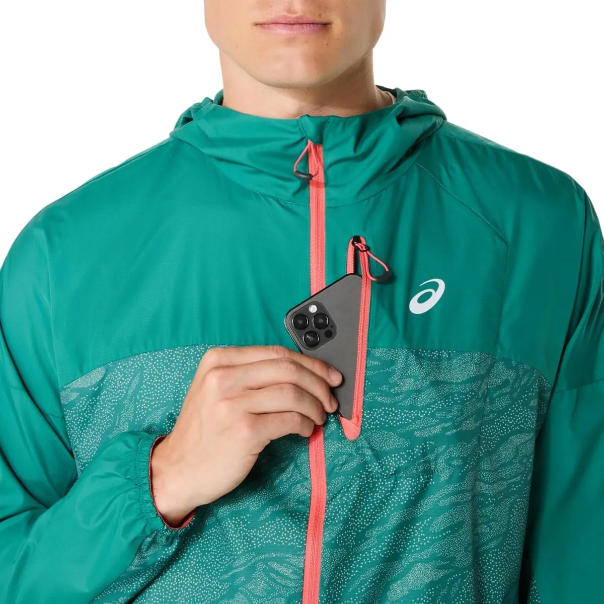 ASICS Men's FUJITRAIL PACKABLE JACKET Running Apparel