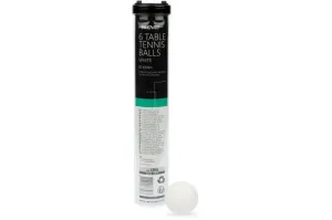 AVENTO 6 TABLE TENNIS BALLS ABS WHITE