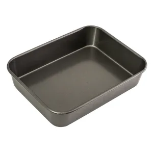 Bakemaster - Medium Deep Roasting Pan, 34 X 26 X 7cm- Non-stick