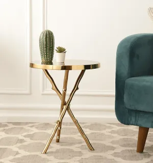 Bamboo Table Gold