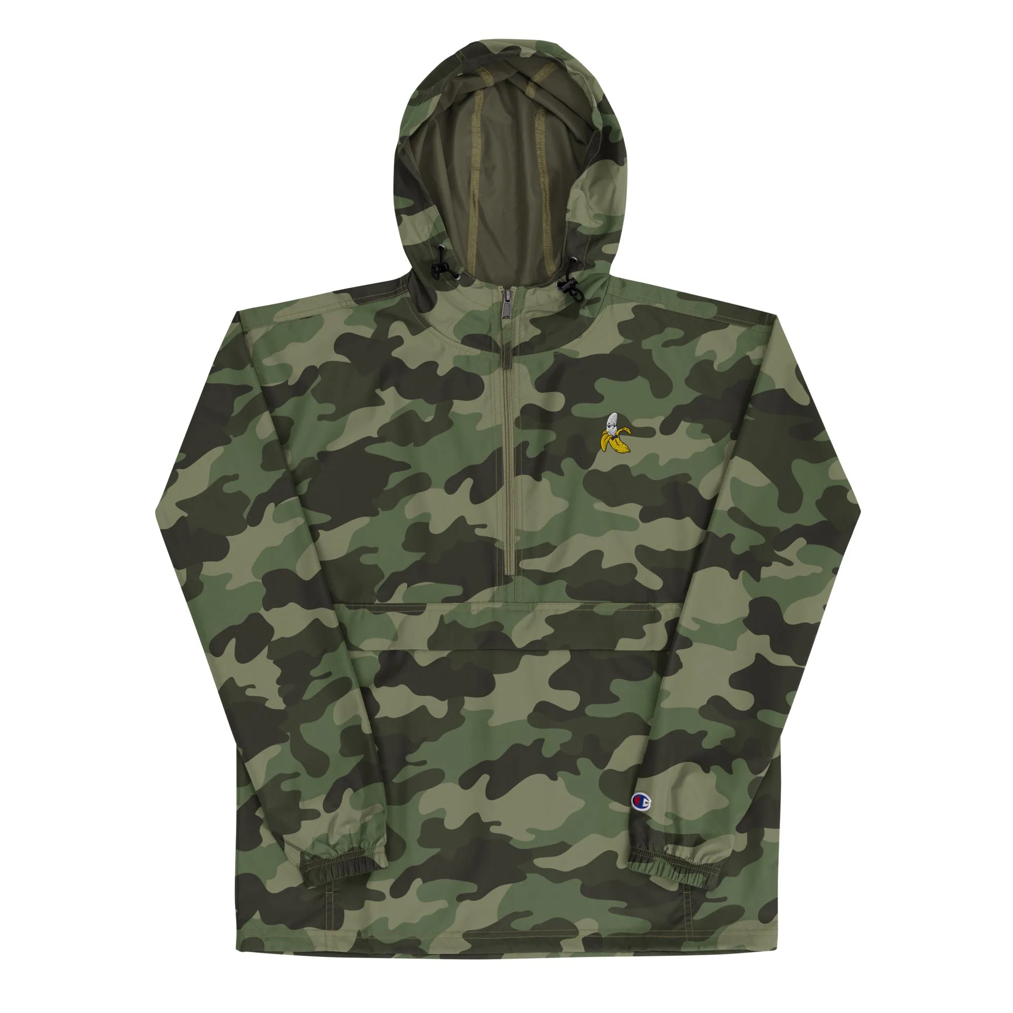 Banana Embroidered Champion Packable Jacket