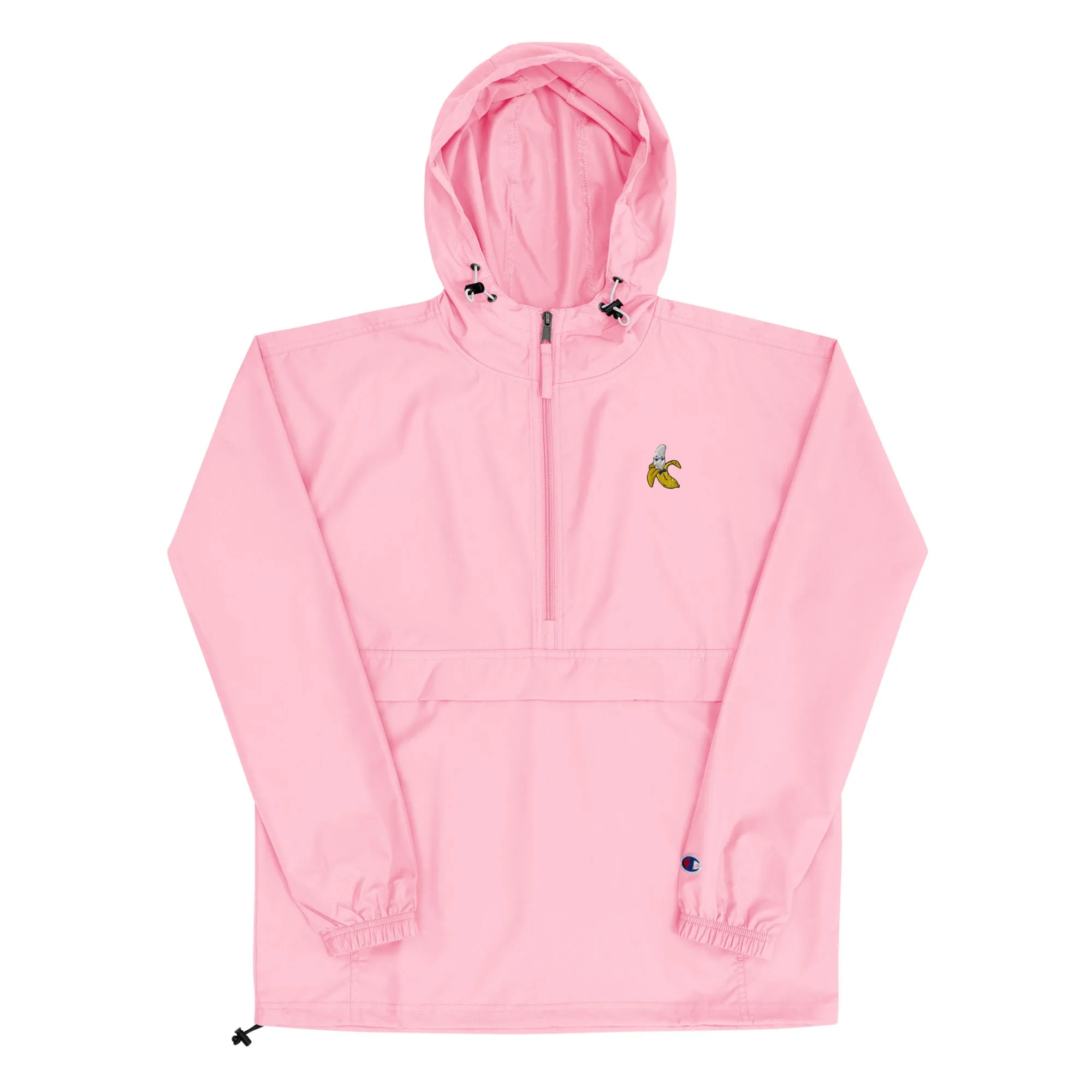 Banana Embroidered Champion Packable Jacket